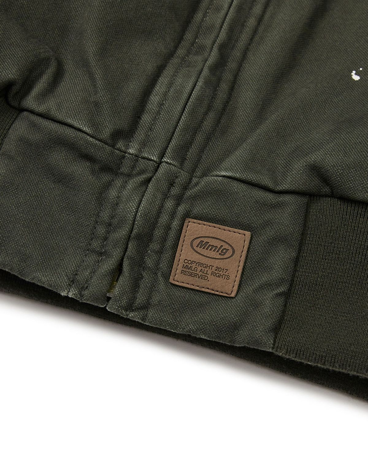 엠엠엘지(MMLG) [Mmlg] WASHED WORKERS HOODIE JACKET (KHAKI)