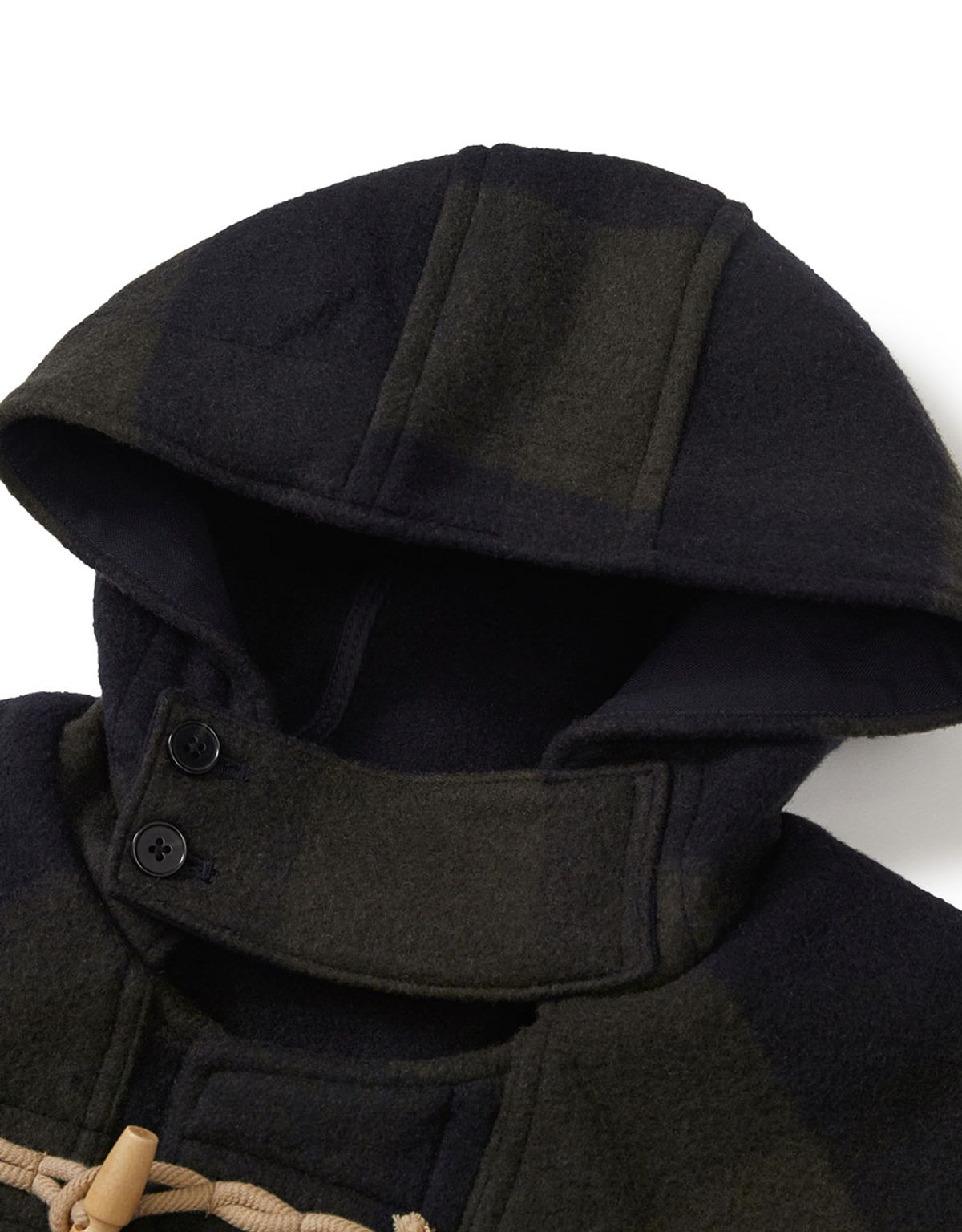 엠엠엘지(MMLG) [Mmlg] HERITAGE PLAID DUFFLE COAT (CHECK)