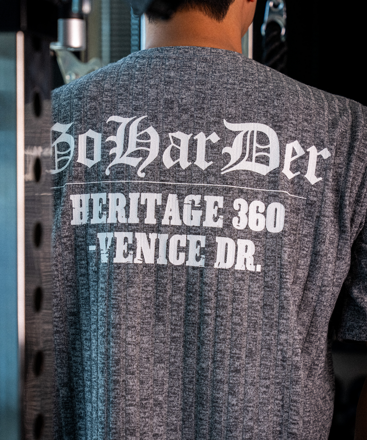 고하더(GOHARDER) Oldschool Heritage 오버핏 티셔츠 그레이