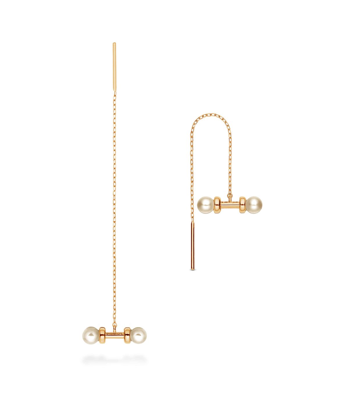트렌카디즘(TRENCADISM) 다니엘 귀걸이 14K 골드 담수진주 이어링 DANIELLE_Earring_DNE62HGPL