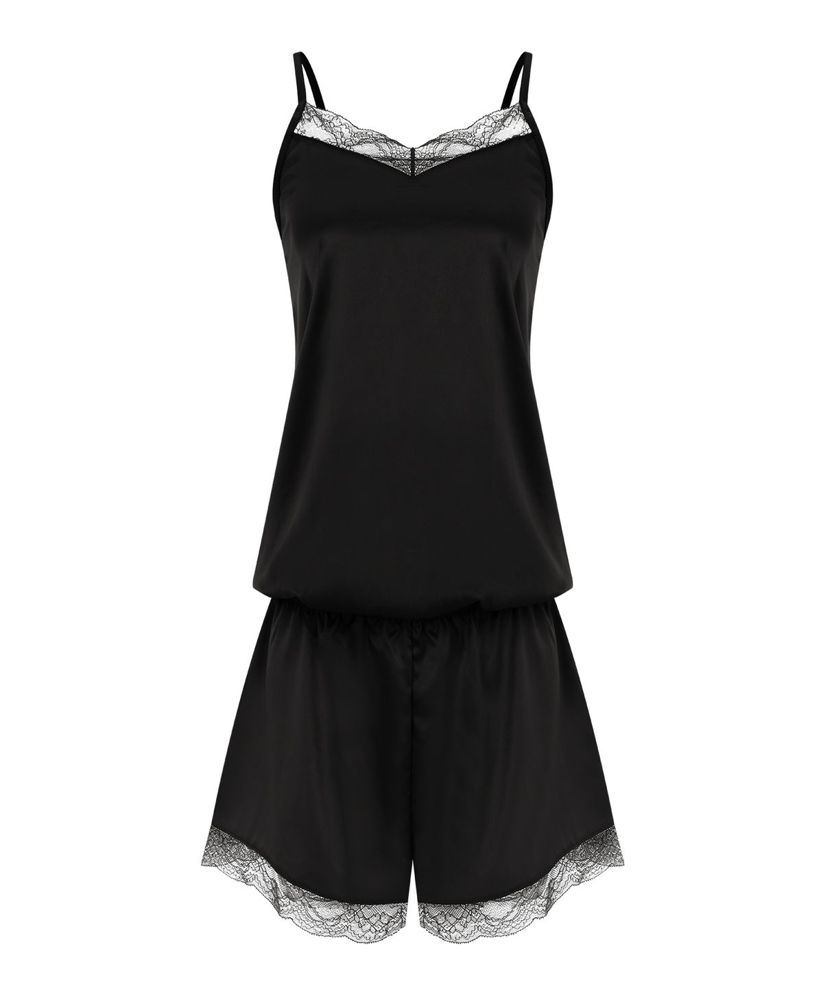 원더브라(WONDERBRA) 실키 점프슈트 (2colors)