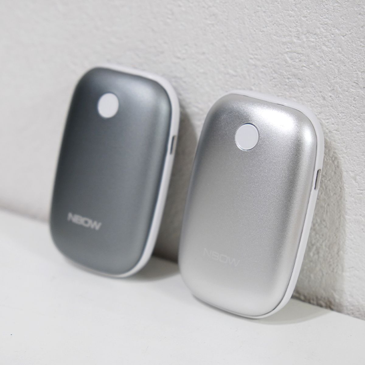 엔보우(NBOW) 충전식 손난로 보조배터리 5000mAh 핸드워머 핫스톤