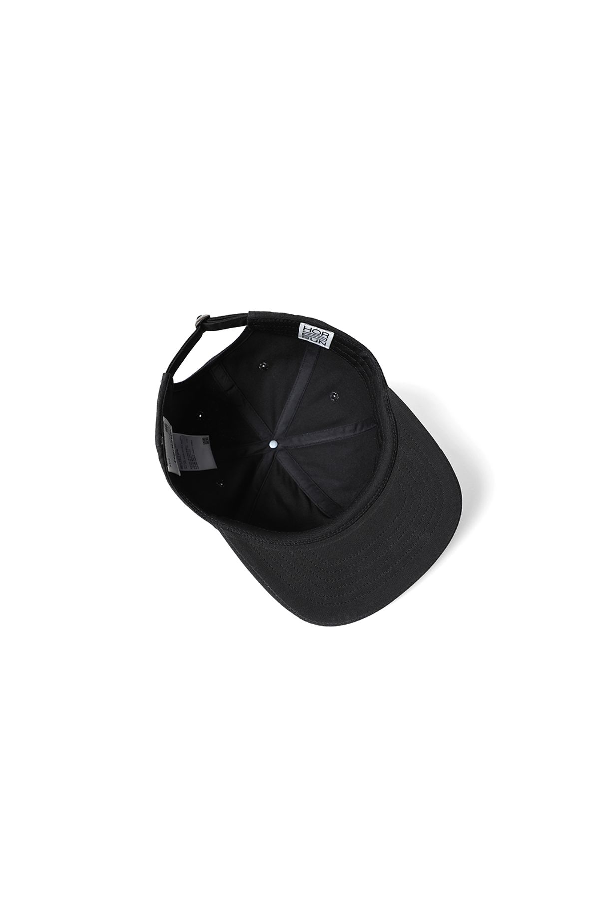 홀리선(HORLISUN) Crest Logo Adjustable Ballcap Black