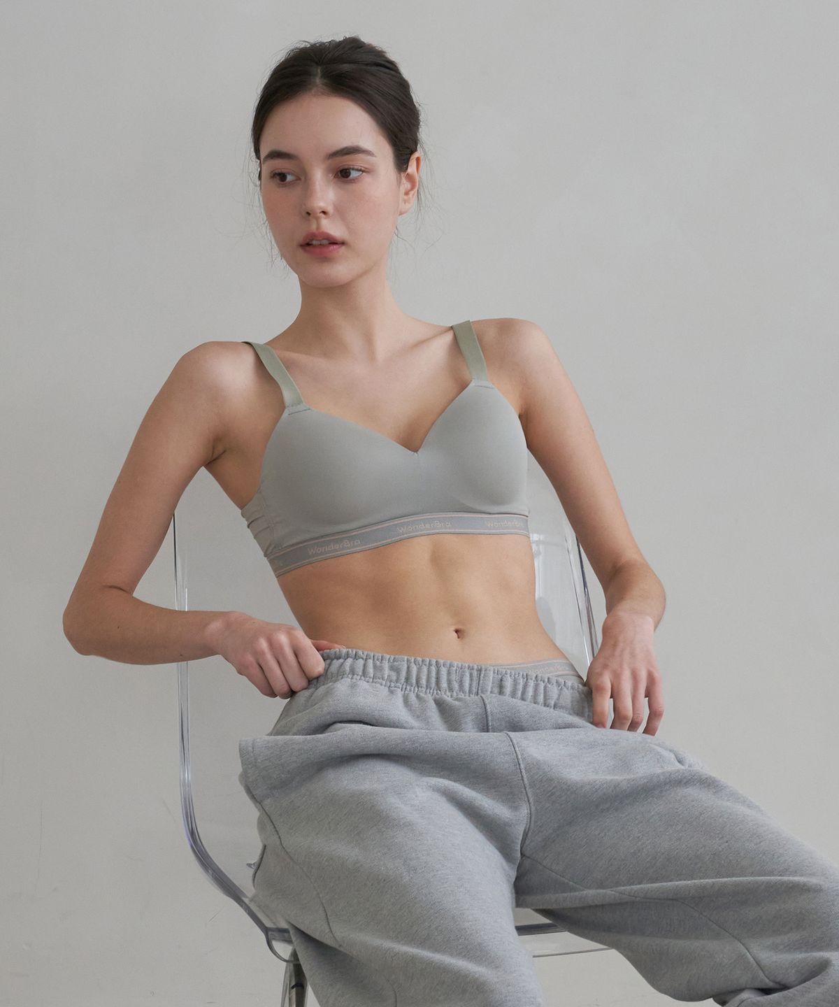원더브라(WONDERBRA) 슬림핏 브라팬티 세트 (3colors)