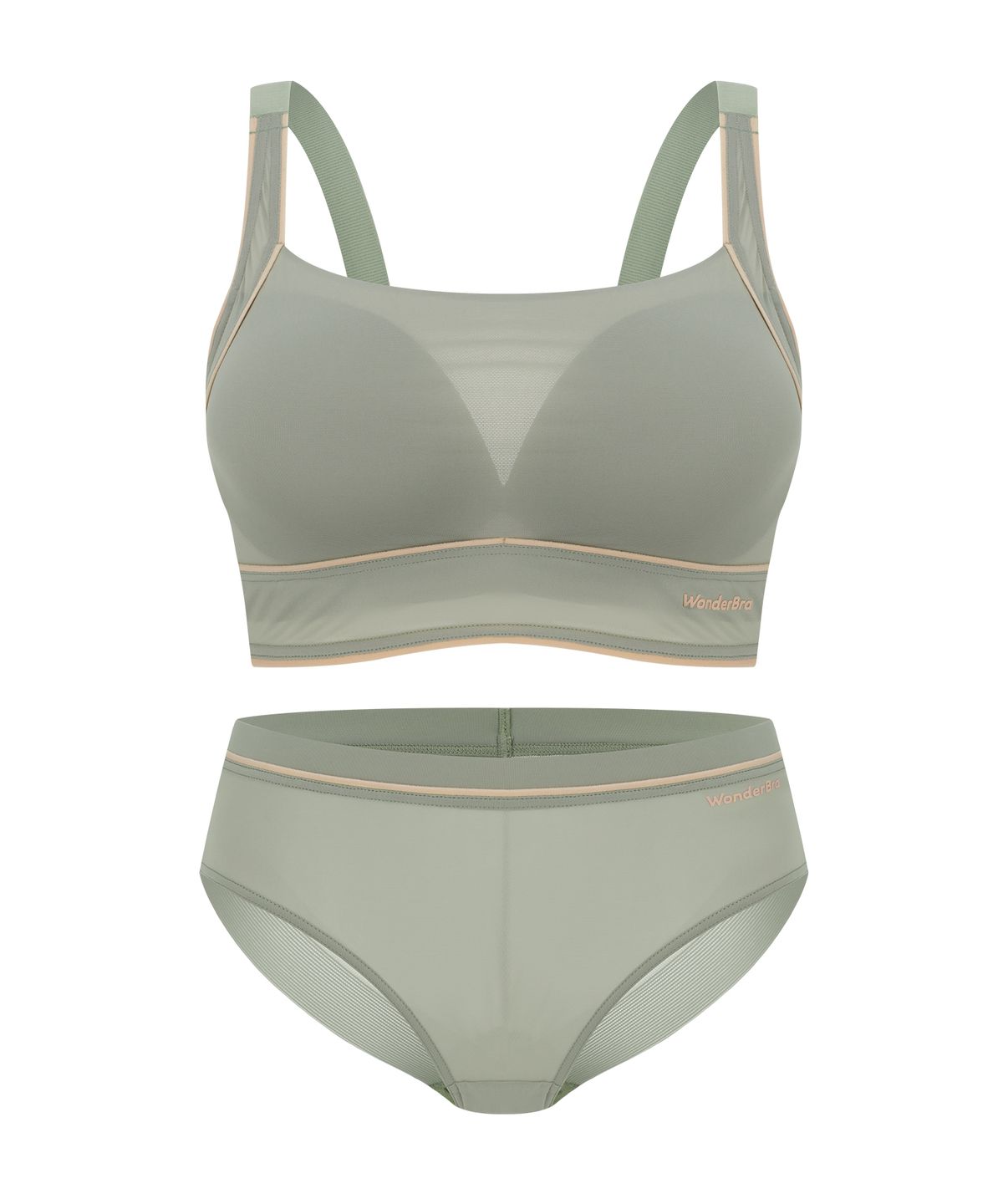 원더브라(WONDERBRA) 풀커버 브라팬티 세트 (3colors)