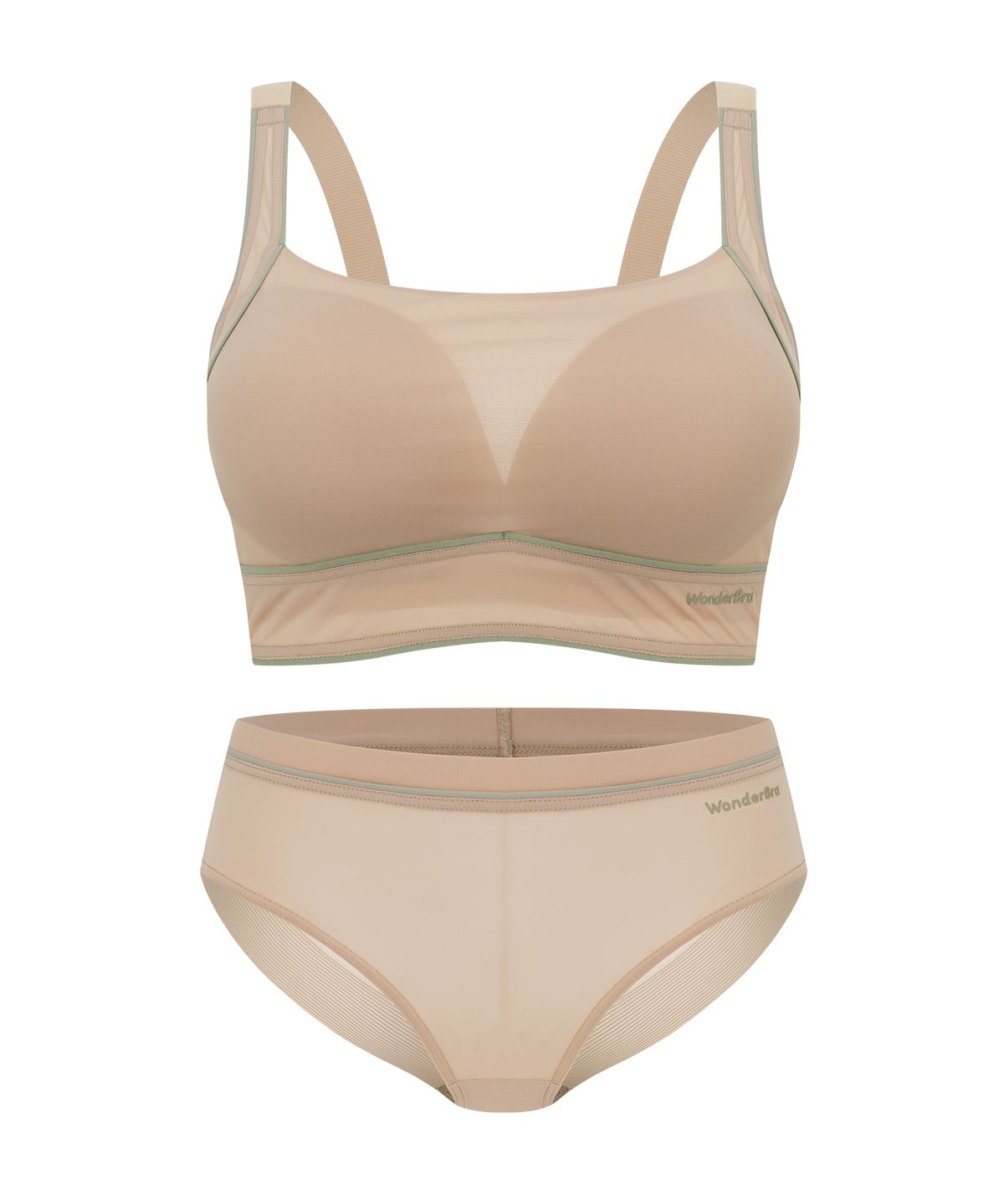 원더브라(WONDERBRA) 풀커버 브라팬티 세트 (3colors)