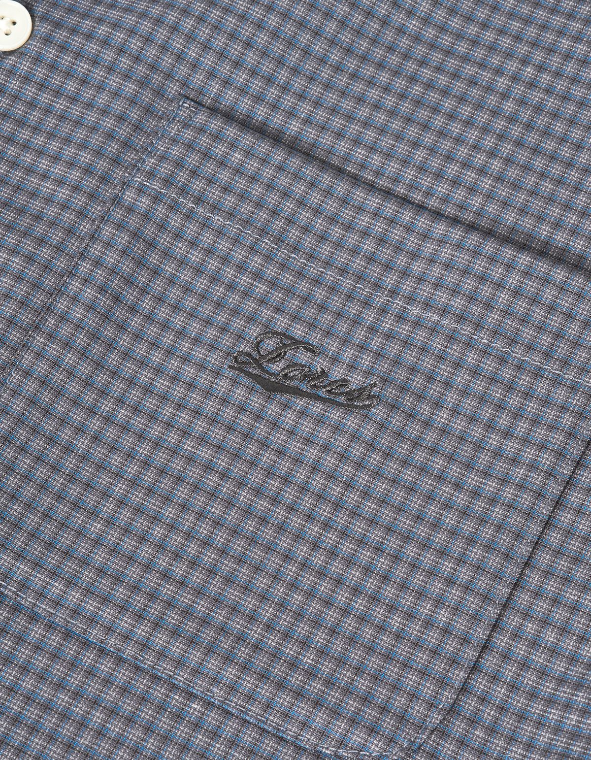 로어즈(LORES) Mini Plaid Shirts - Blue