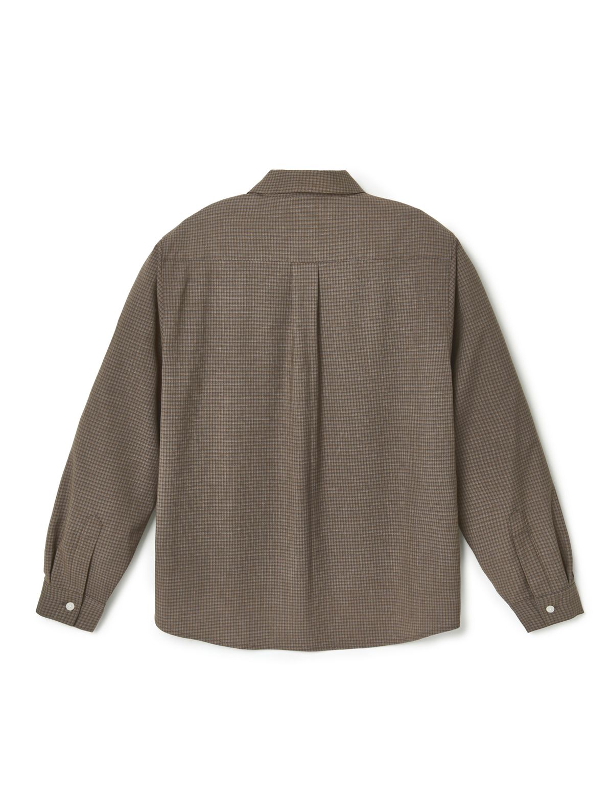 로어즈(LORES) Mini Plaid Shirts - Brown
