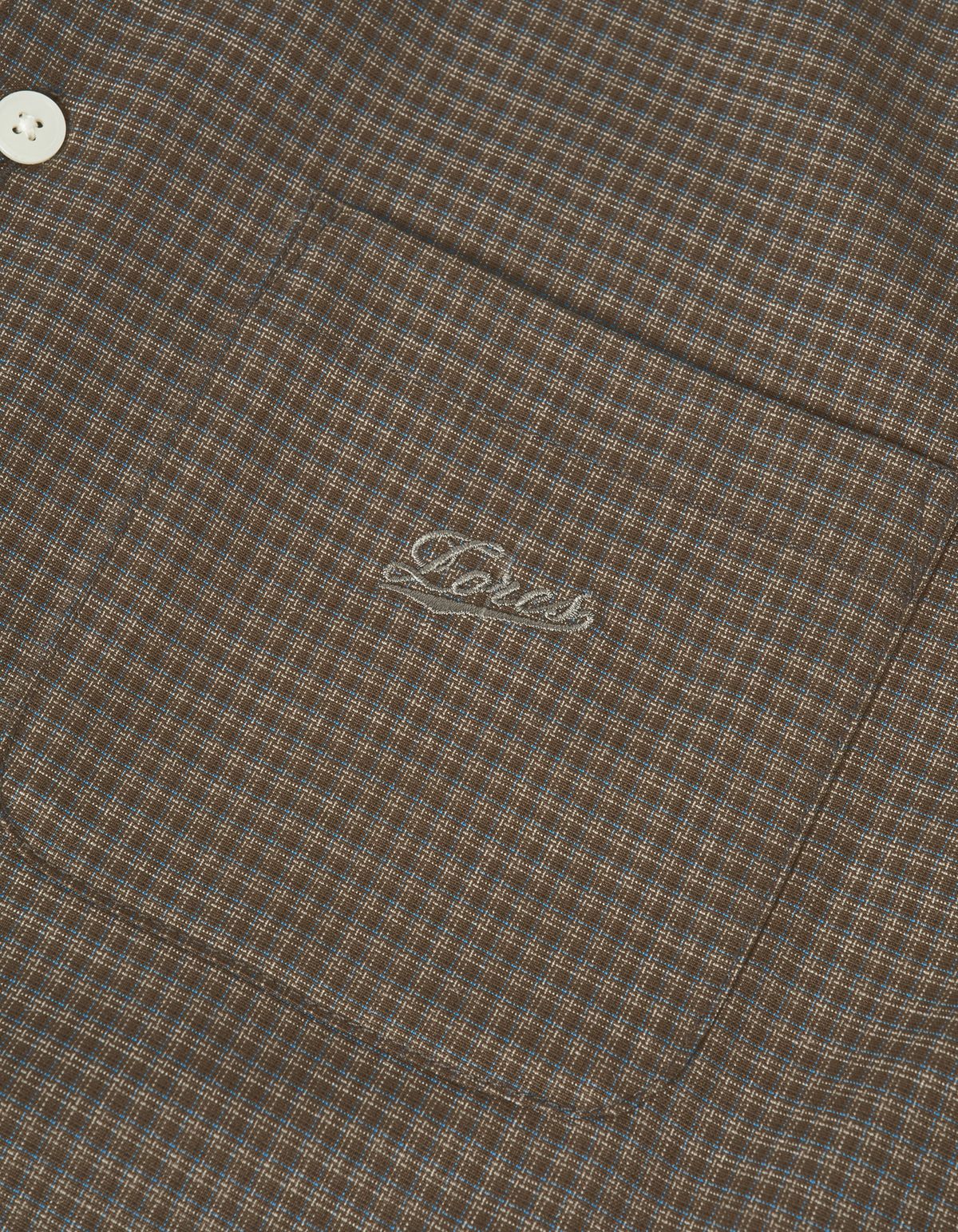 로어즈(LORES) Mini Plaid Shirts - Brown