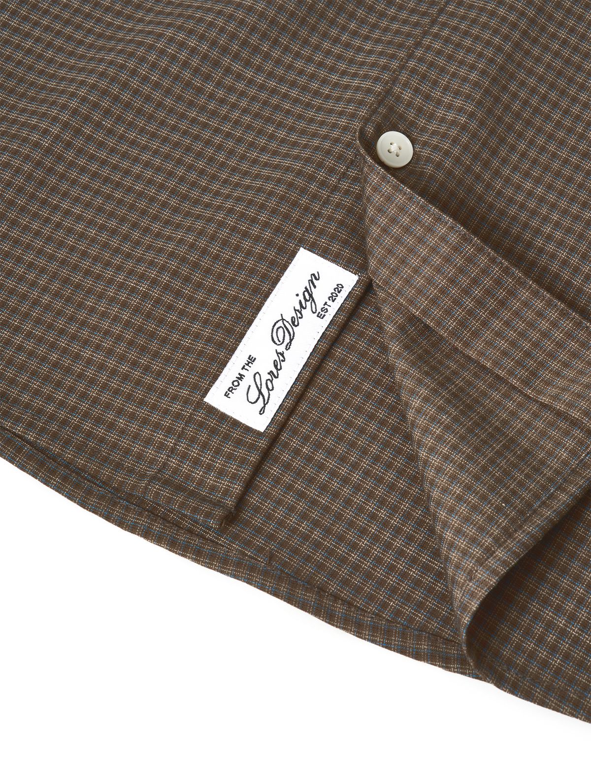 로어즈(LORES) Mini Plaid Shirts - Brown