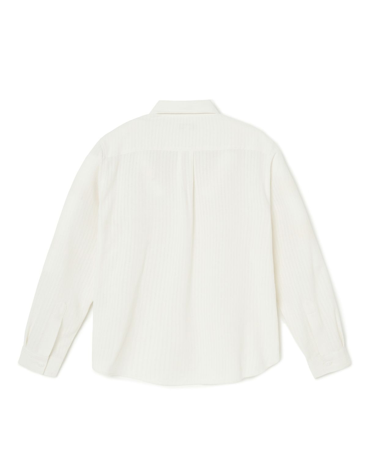 로어즈(LORES) Shadow Stripe Shirts - White