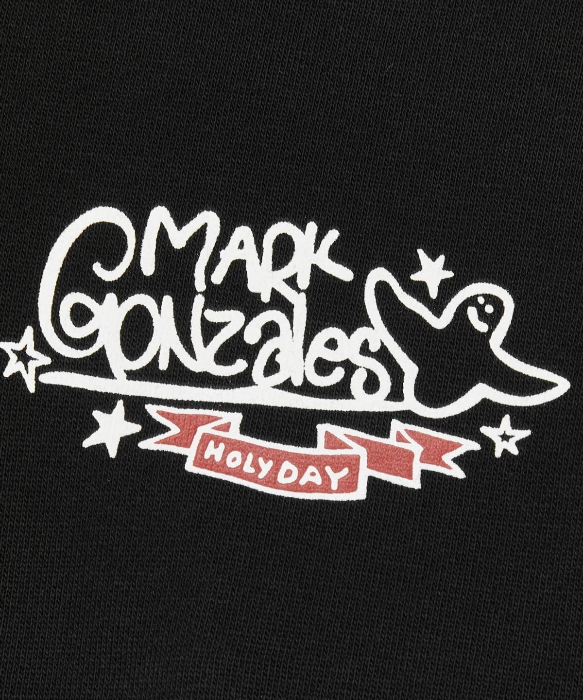 마크곤잘레스(MARK GONZALES) 홀리데이 스노우볼 그래픽 스웨트 후디 - BLACK