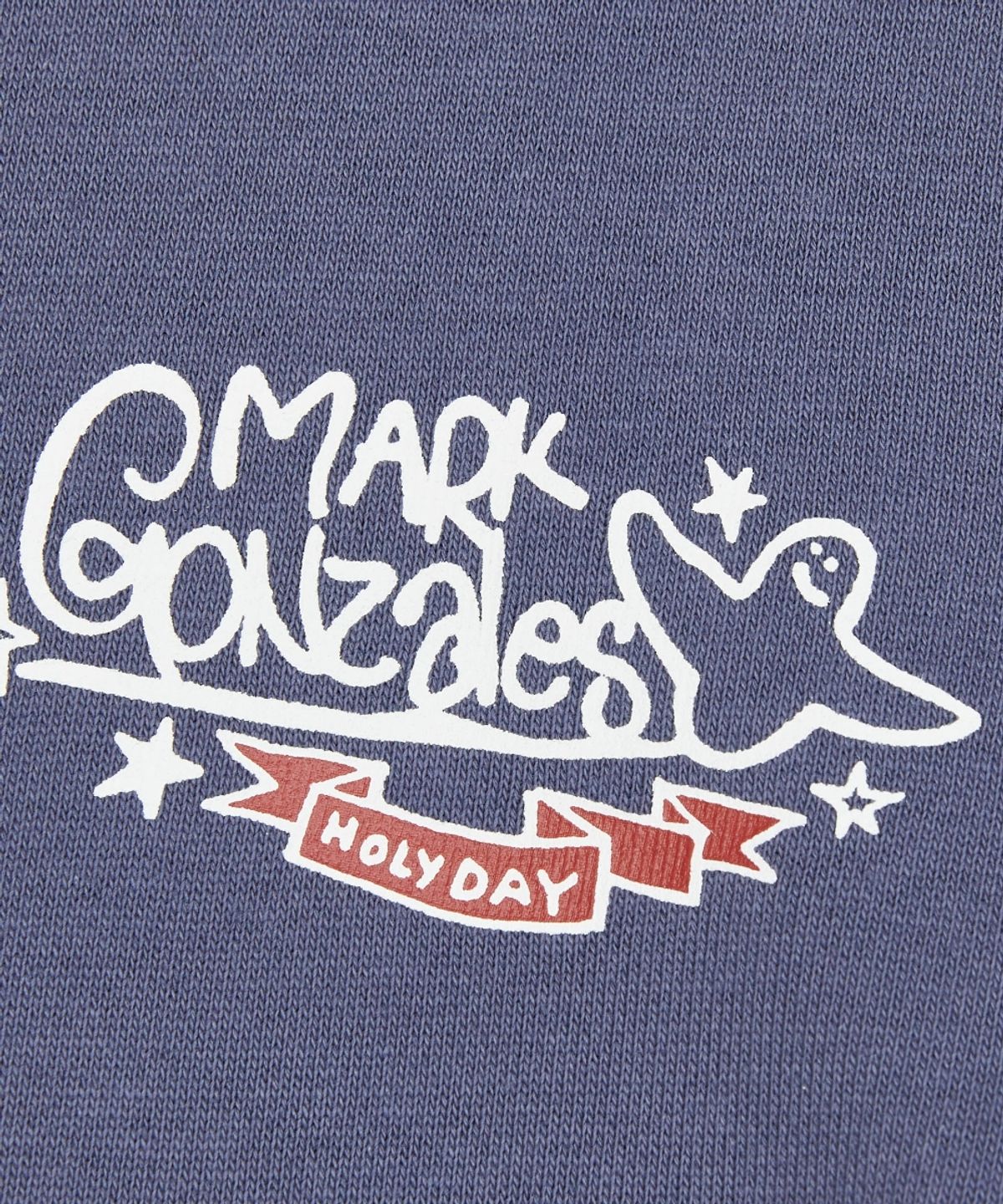 마크곤잘레스(MARK GONZALES) 홀리데이 스노우볼 그래픽 스웨트 후디 - PURPLE