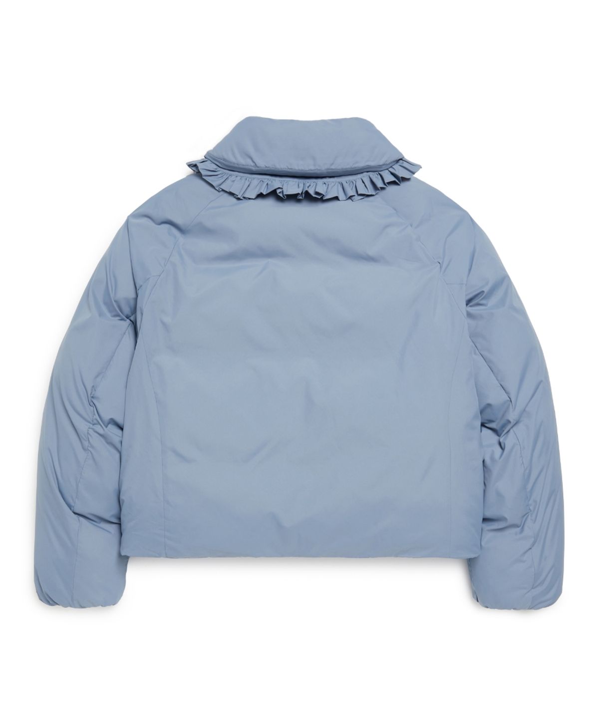 마크곤잘레스(MARK GONZALES) 우먼즈 클러브 프릴카라 패딩 자켓 - GREYISH BLUE