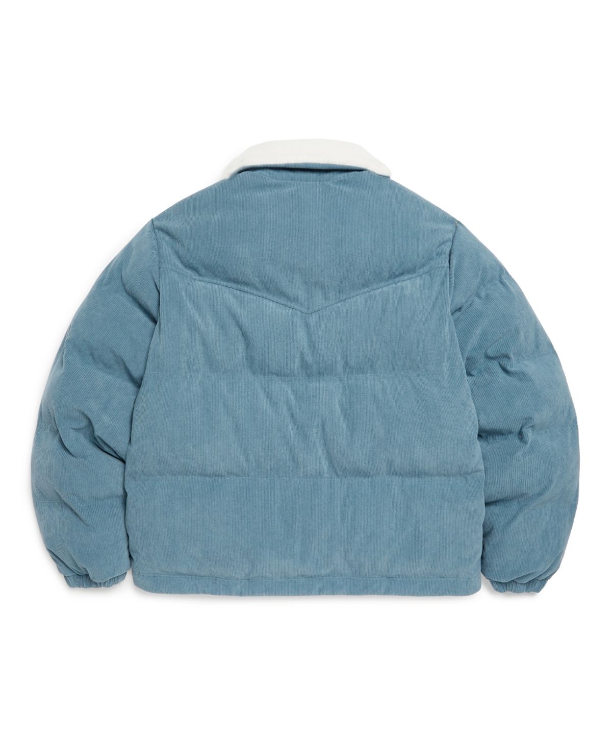 마크곤잘레스(MARK GONZALES) 코듀로이 웨스턴 푸퍼 패딩 자켓 - L/BLUE