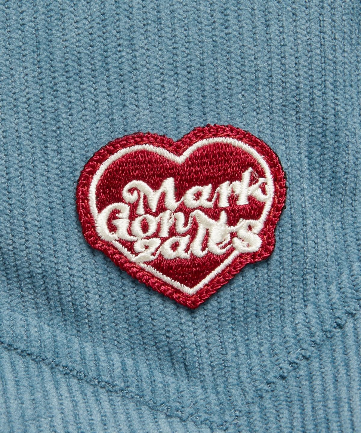 마크곤잘레스(MARK GONZALES) 코듀로이 웨스턴 푸퍼 패딩 자켓 - L/BLUE