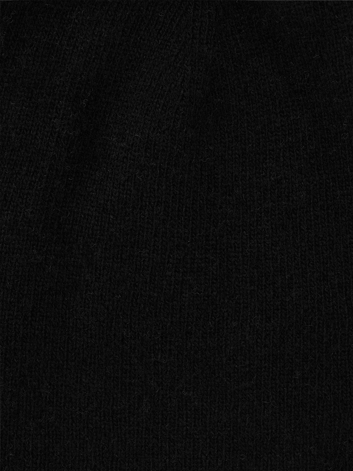 기준 맨(KIJUN MEN) Cash Blend Logo Beanie Black
