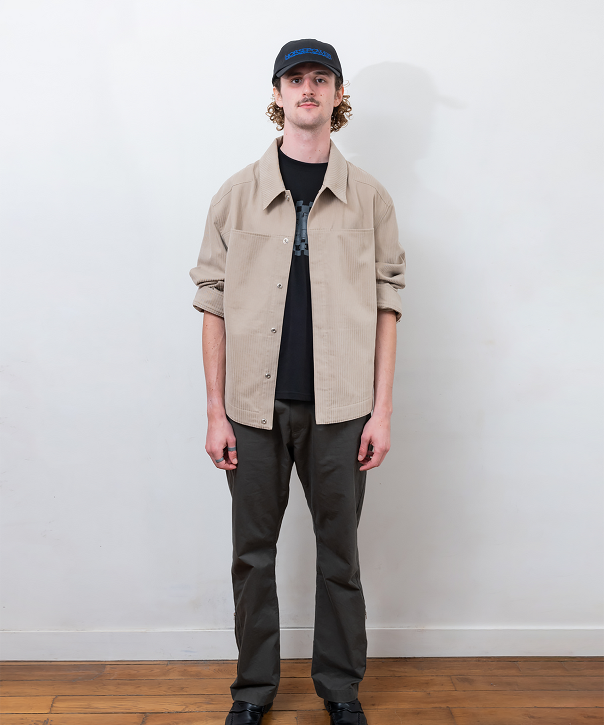 파버(FABEUR) SIDE ZIP PANTS (KHAKI)