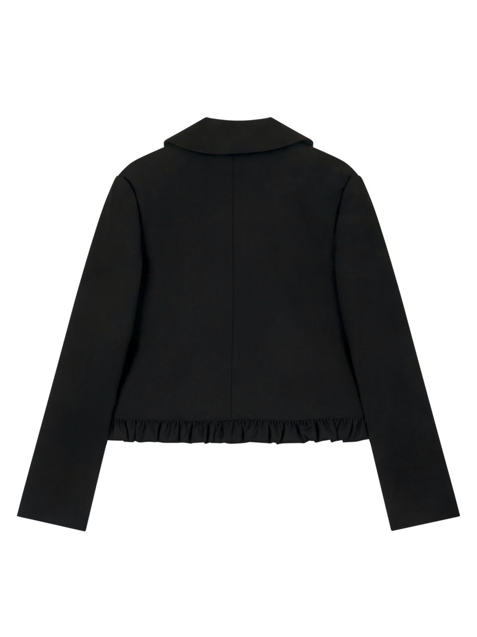 MUSINSA公式 | LO AXUAL PETER PAN COLLAR RIBBON JACKET_BLACK
