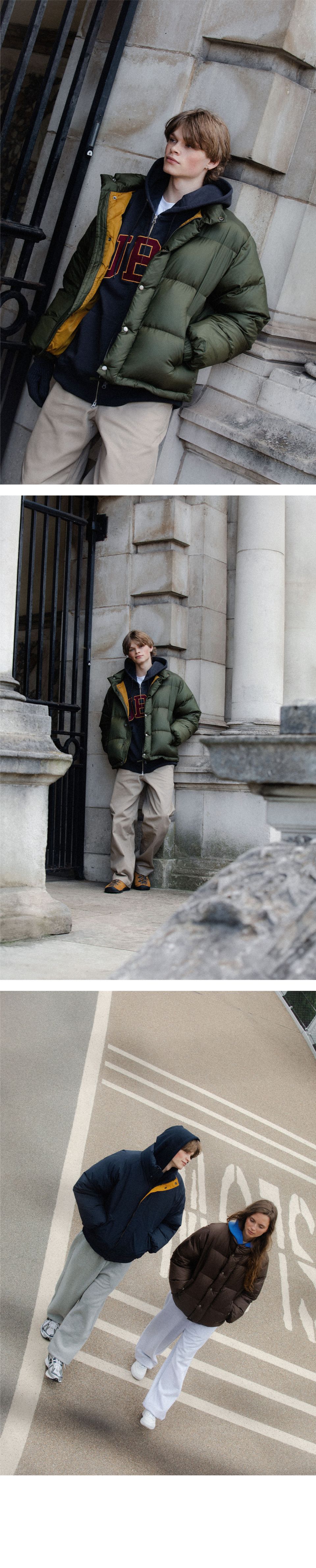 MUSINSA公式 | URBANDTYPE 90年代クラシコダウンジャケット_ブラウン