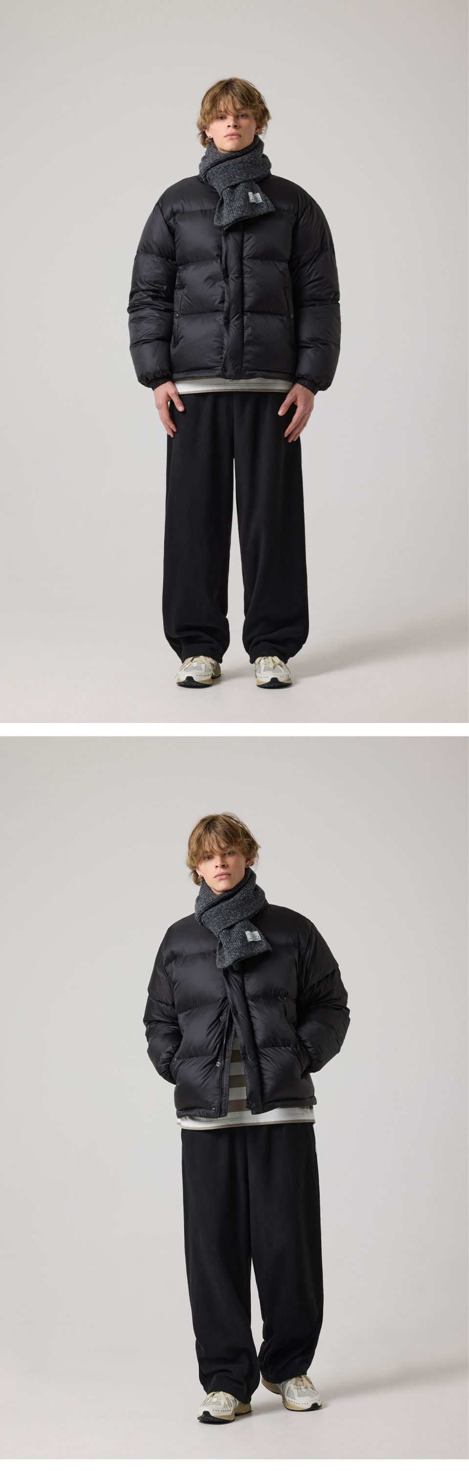 MUSINSA公式 | URBANDTYPE 90sクラシコダウンジャケット_ブラック