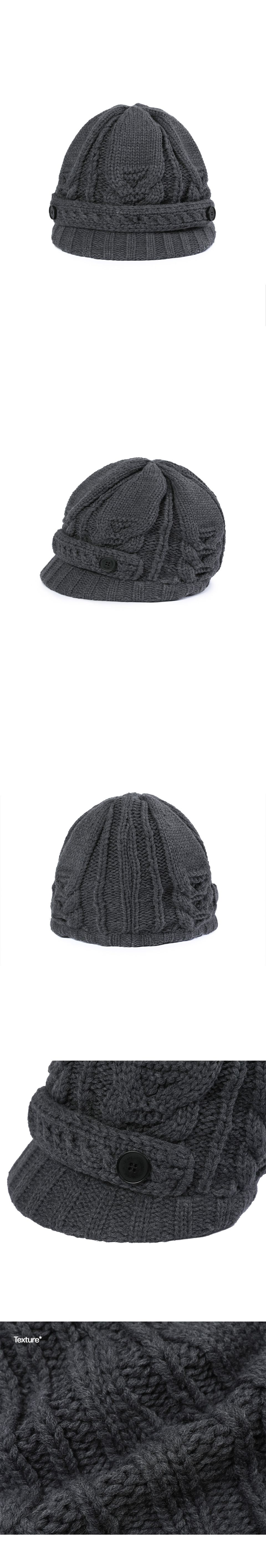 帽子 miseki seoul Cable knit beret GREY MUSINSA | MISEKI SEOUL Cable knit beret GREY