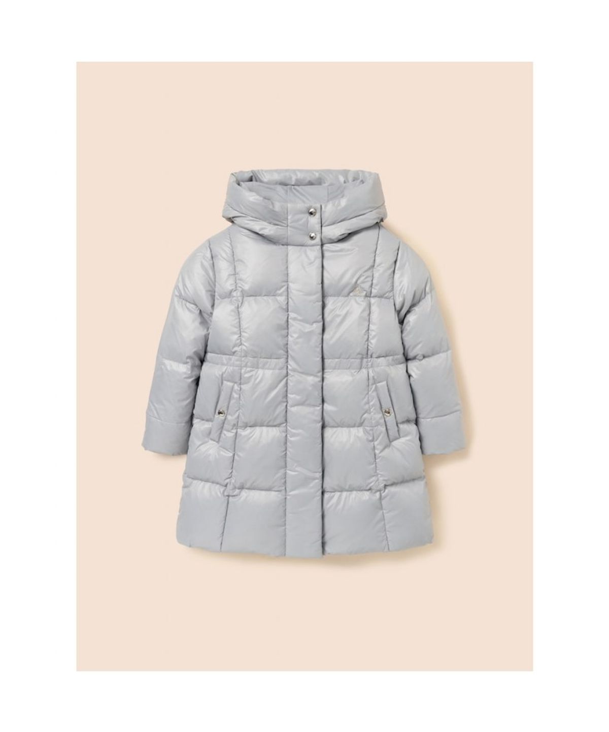 빈폴 키즈(BEANPOLE KIDS) 여아 덕다운 중경량 롱패딩  라이트 그레이 (BI5X38G022) (BI5X38G022)