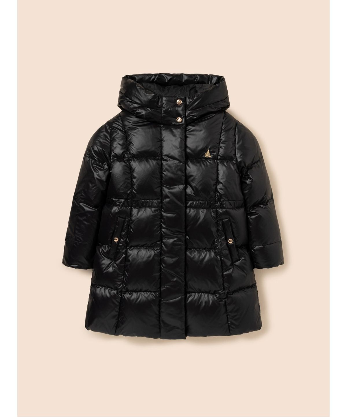 빈폴 키즈(BEANPOLE KIDS) 여아 덕다운 중경량 롱패딩  블랙 (BI5X38G025) (BI5X38G025)