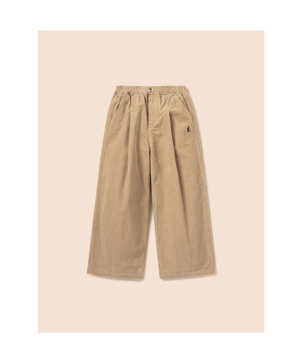 빈폴 키즈(BEANPOLE KIDS) 코듀로이 스판 핀턱 팬츠  베이지 (BI5X21G01A)
