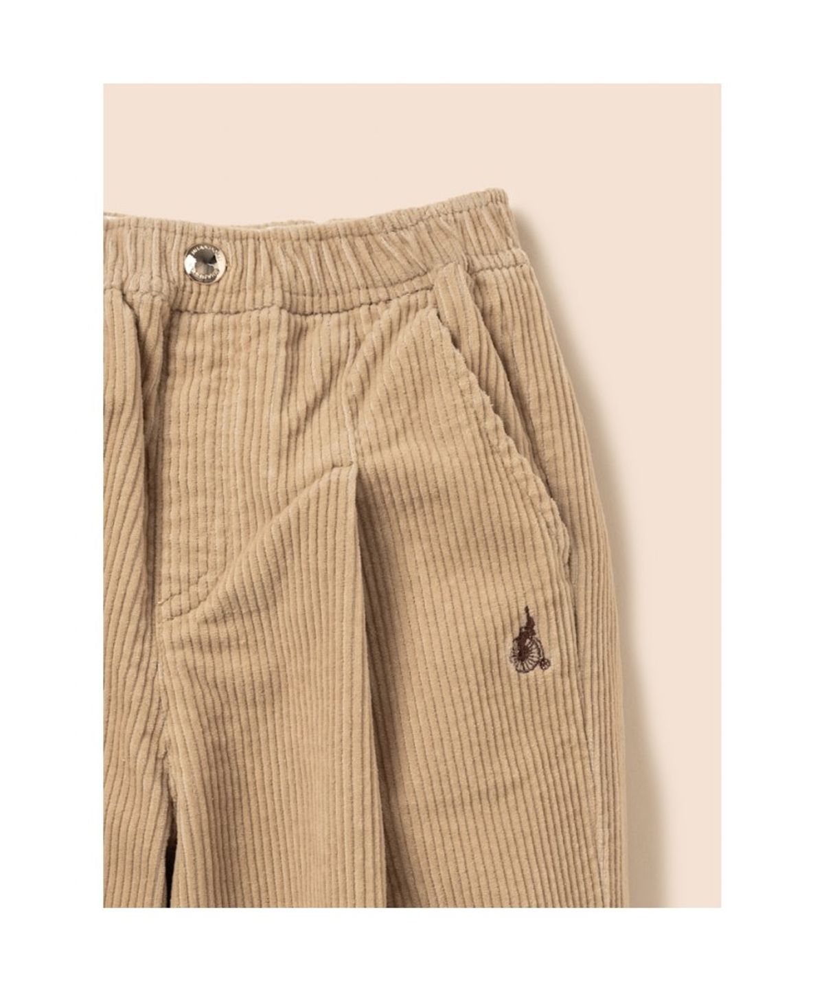 빈폴 키즈(BEANPOLE KIDS) 코듀로이 스판 핀턱 팬츠  베이지 (BI5X21G01A)