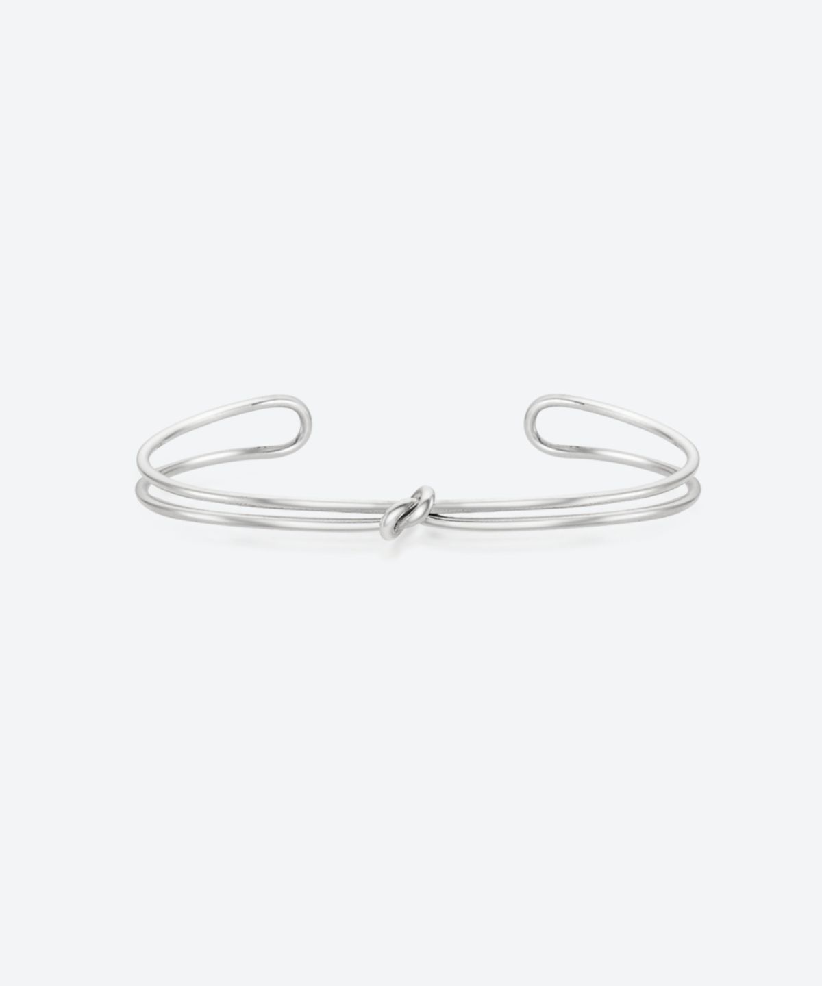 바라두(BARADU) 925 Knotted bangle bracelet