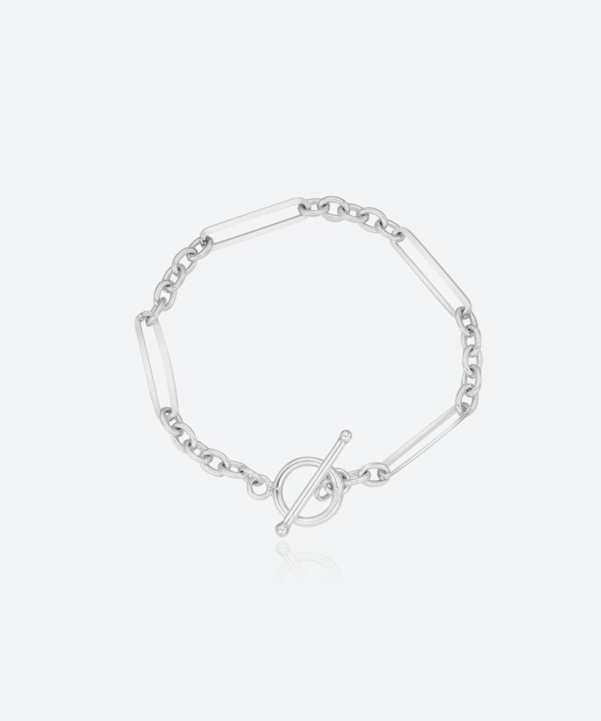 바라두(BARADU) 925 Long clip chain bracelet