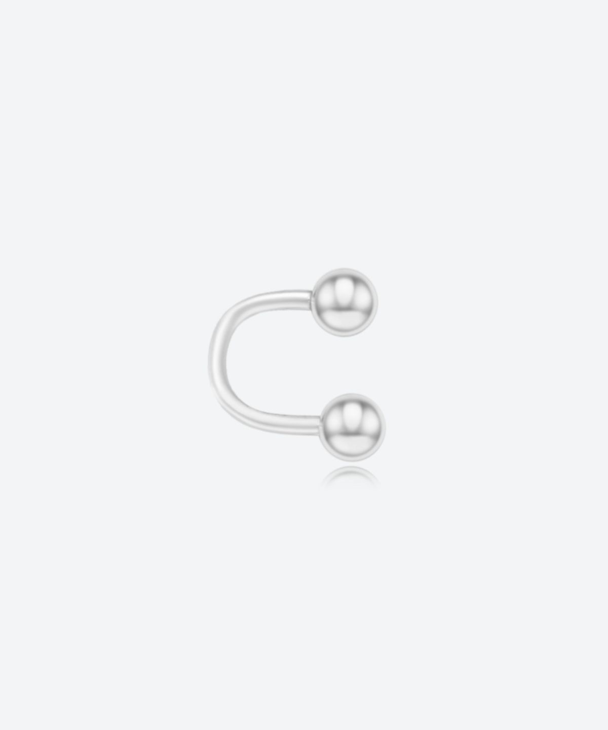 바라두(BARADU) 925 Babel ball piercing (single)
