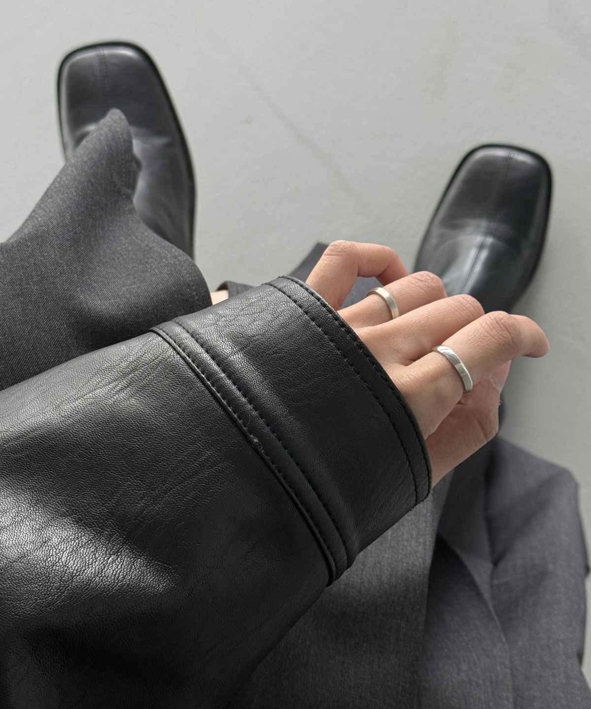 바라두(BARADU) 925 Sideling edge ring