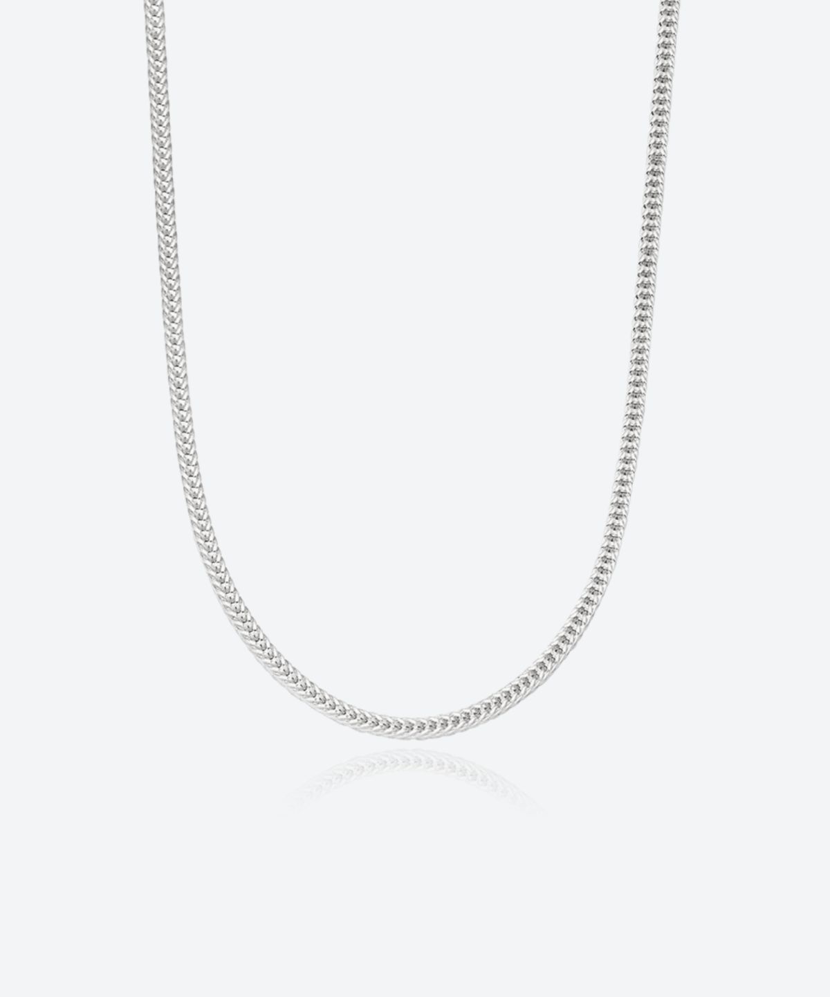 바라두(BARADU) 925 Weave rope necklace