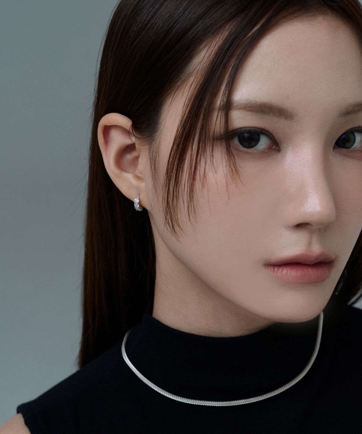 바라두(BARADU) 925 Weave rope necklace