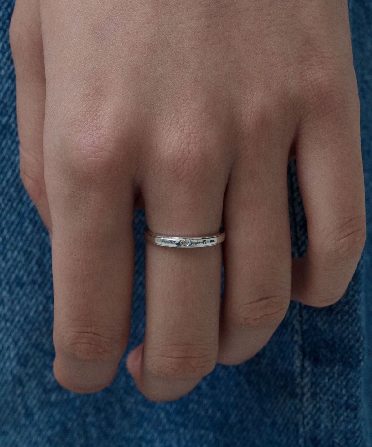 바라두(BARADU) 925 Forever slim ring - stone
