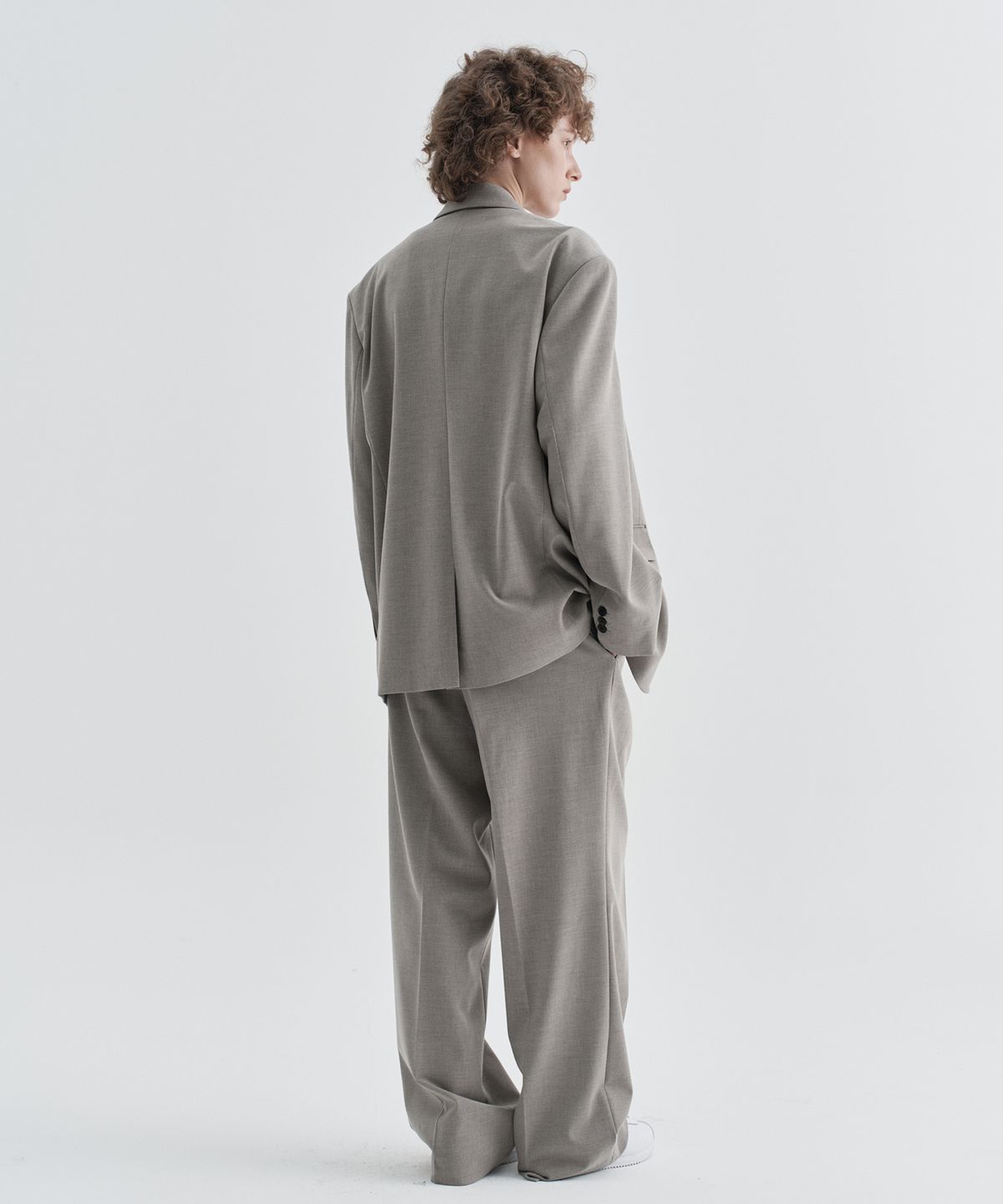 이지오 우먼(EZIO WOMEN) W Classic Single Blazer_Beige