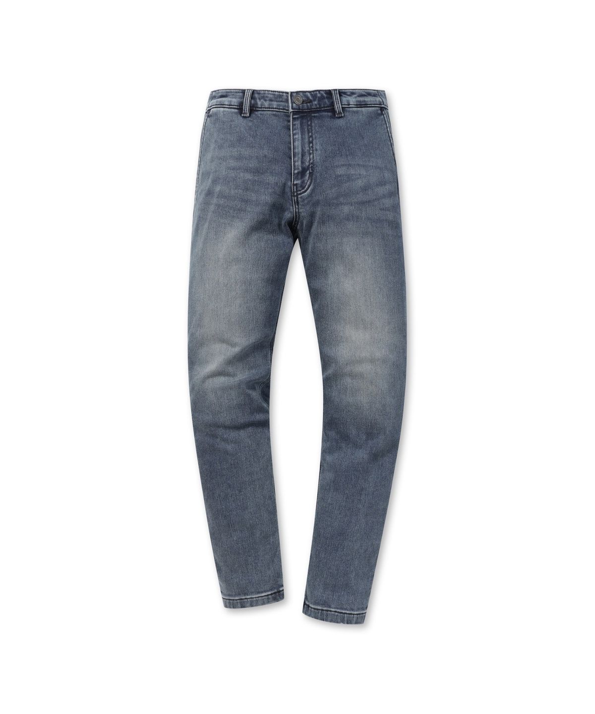 브렌우드(BRENTWOOD) 릴렉스핏 기모 블루 데님 BRPDW25443BUX