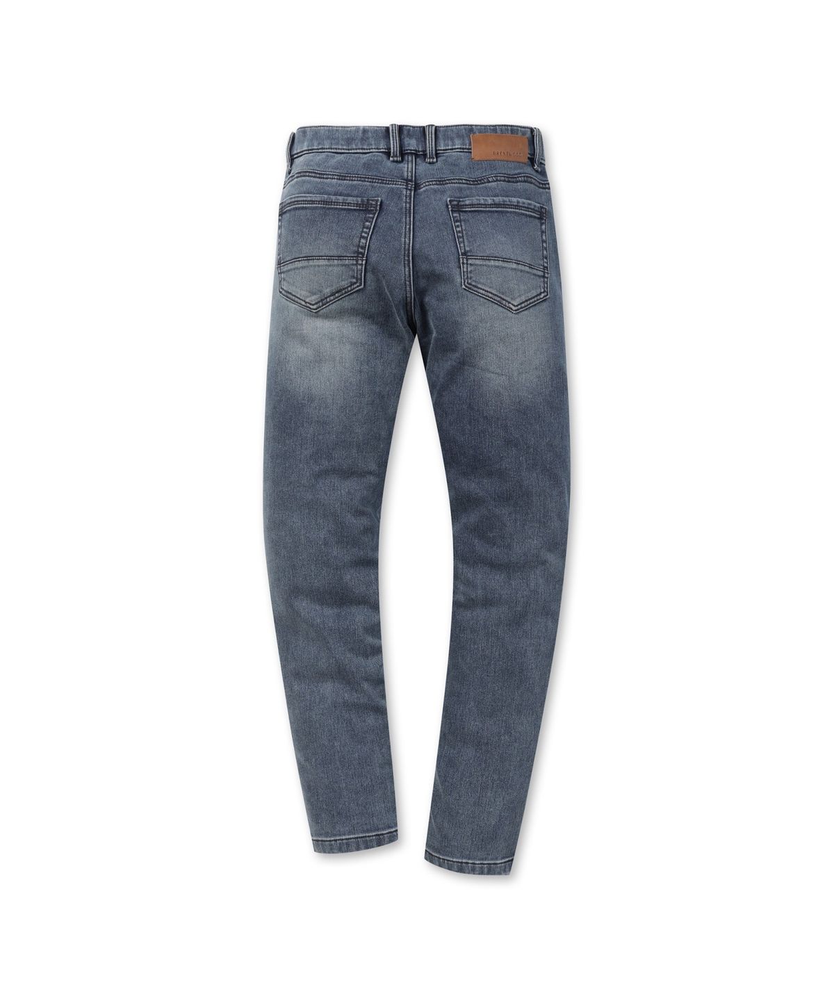 브렌우드(BRENTWOOD) 릴렉스핏 기모 블루 데님 BRPDW25443BUX