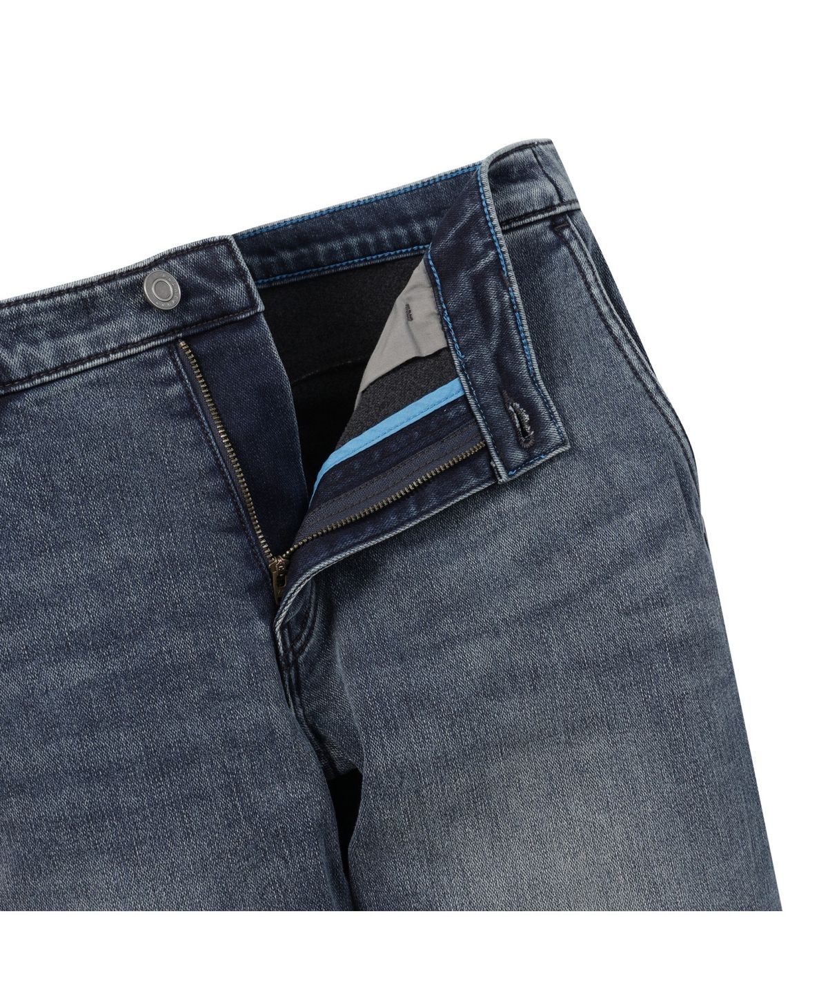 브렌우드(BRENTWOOD) 릴렉스핏 기모 블루 데님 BRPDW25443BUX