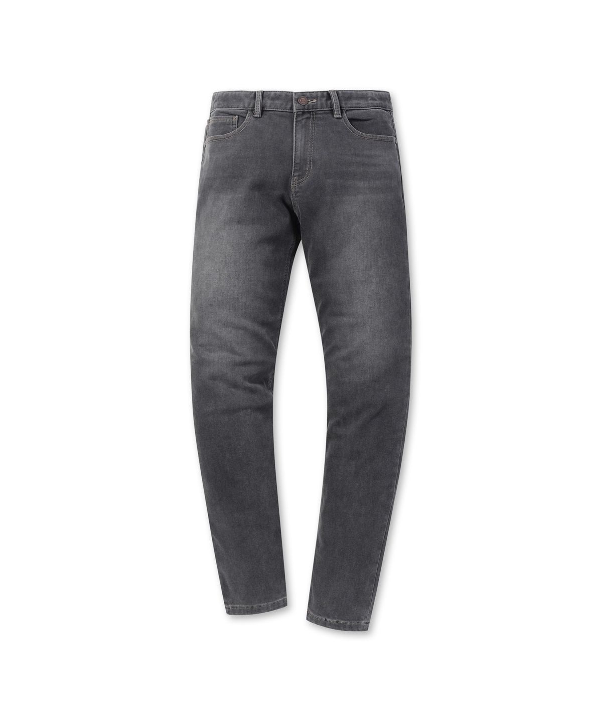 브렌우드(BRENTWOOD) 스탠다드핏 기모 그레이 데님 BRPDW25442GYX
