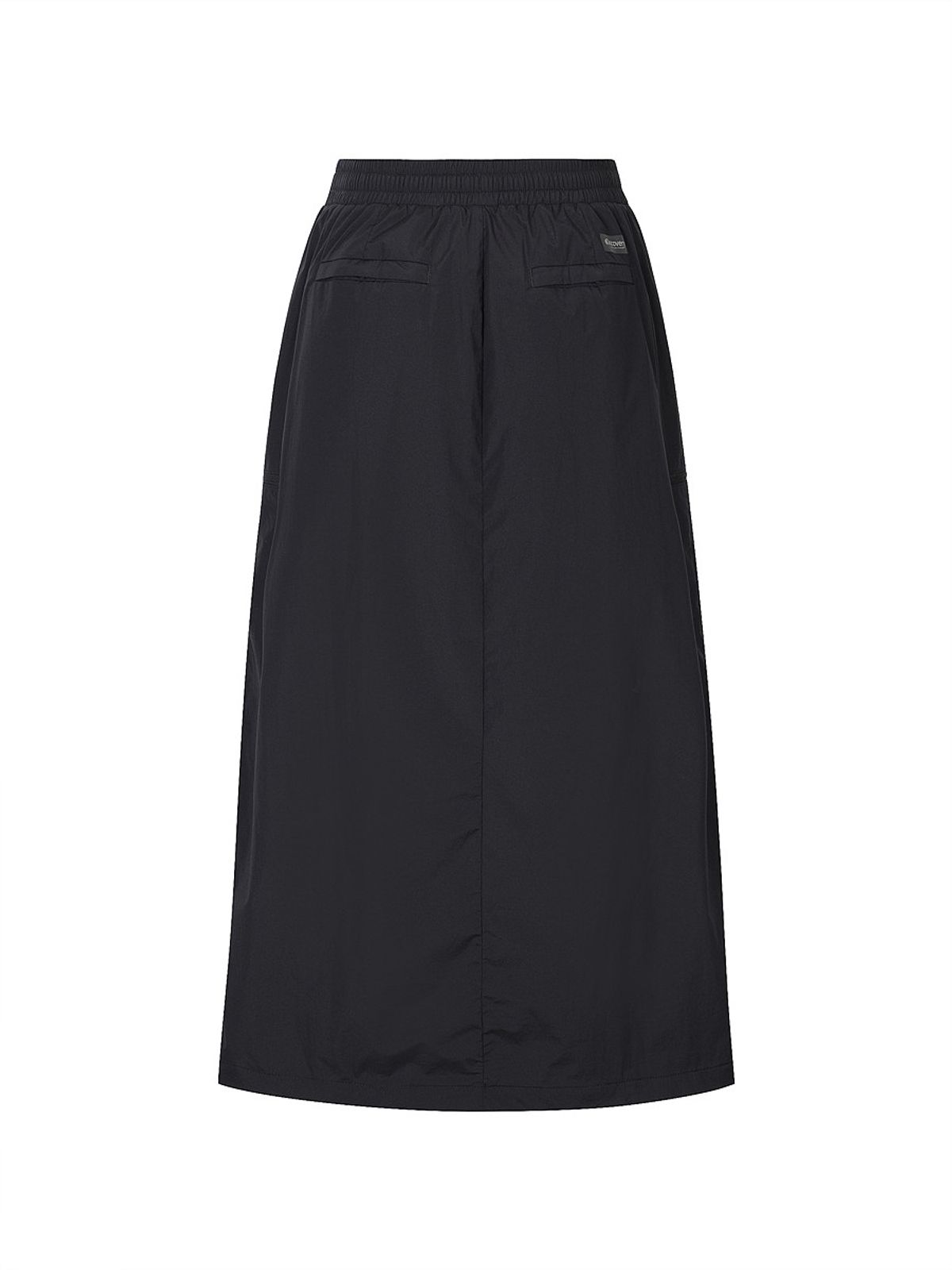 디스커버리 익스페디션(DISCOVERY EXPEDITION) 여성 메쉬기모 트레이닝 스커트 (BLACK)