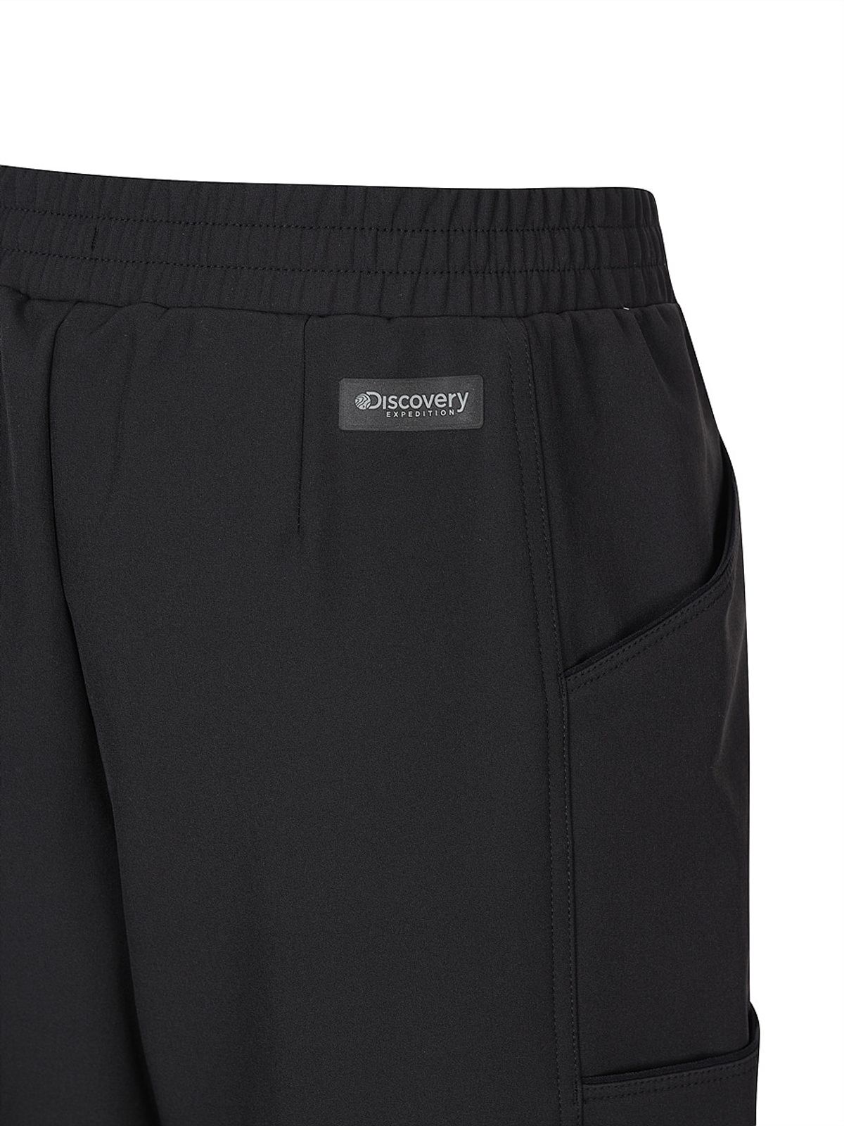 디스커버리 익스페디션(DISCOVERY EXPEDITION) 여성 3LAYER 본딩 트레이닝 스트링 팬츠 (BLACK)