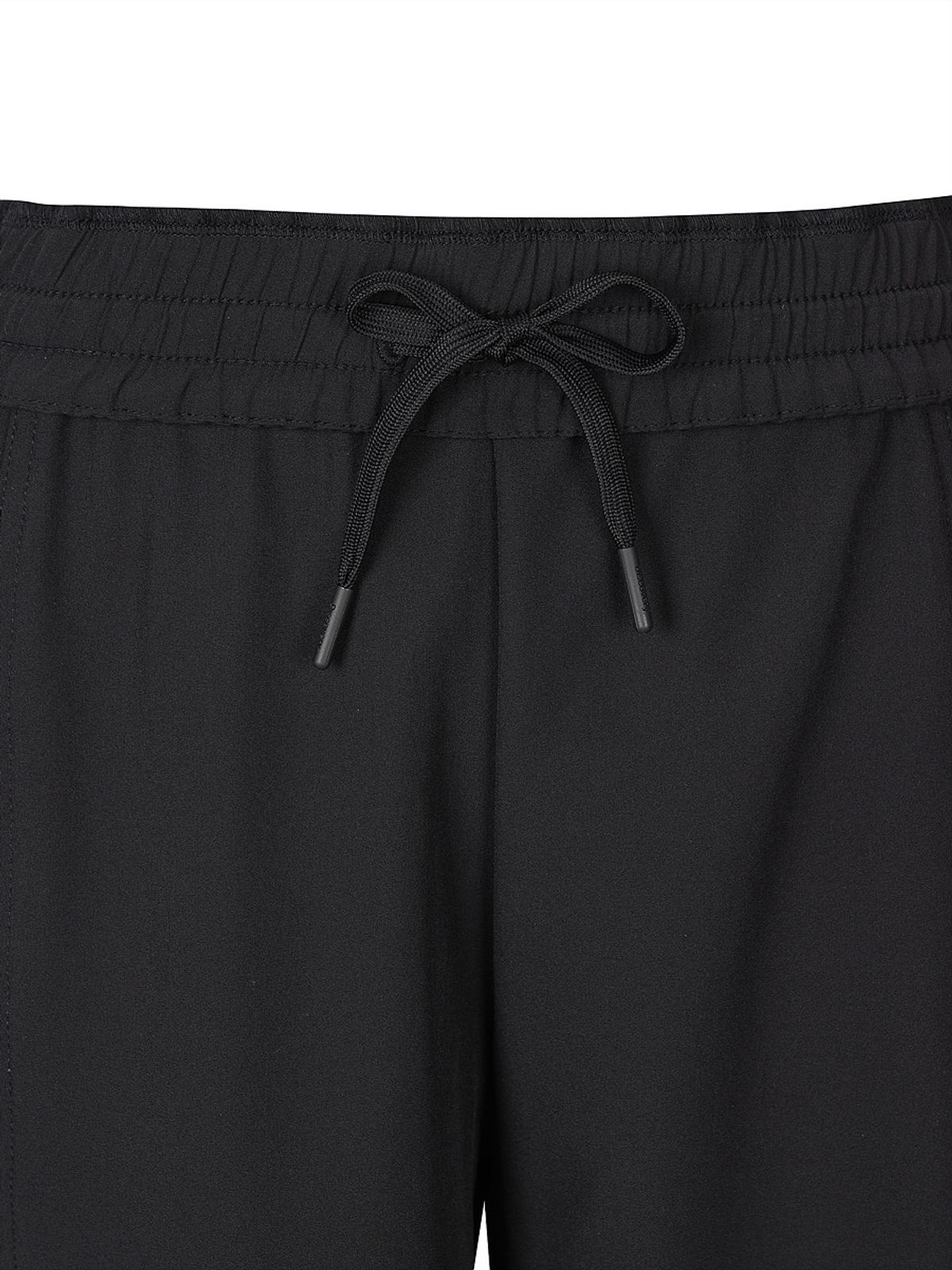 디스커버리 익스페디션(DISCOVERY EXPEDITION) 여성 3LAYER 본딩 트레이닝 스트링 팬츠 (BLACK)