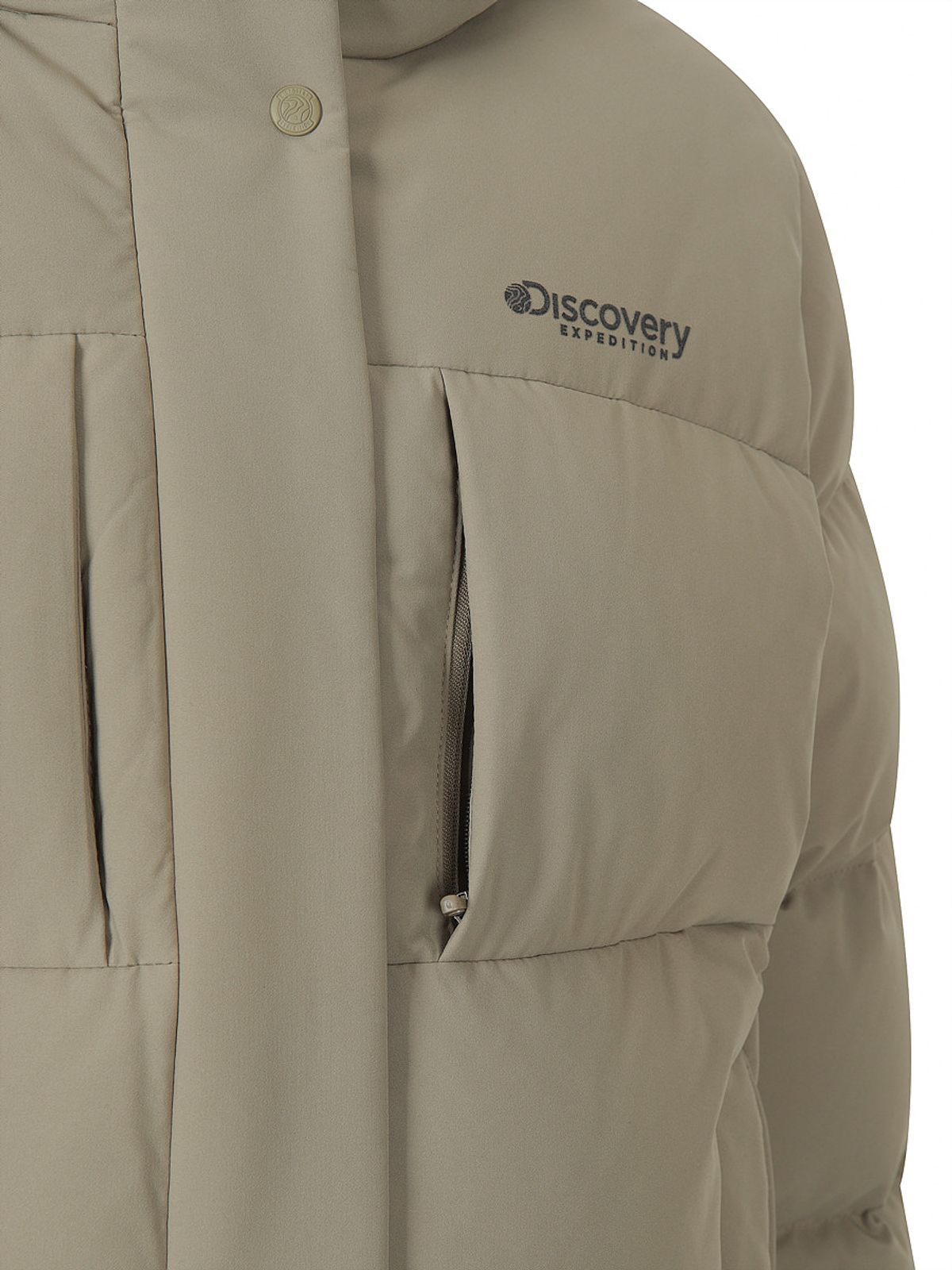 디스커버리 익스페디션(DISCOVERY EXPEDITION) 여성 레스터G 구스다운 숏패딩 (BEIGE)