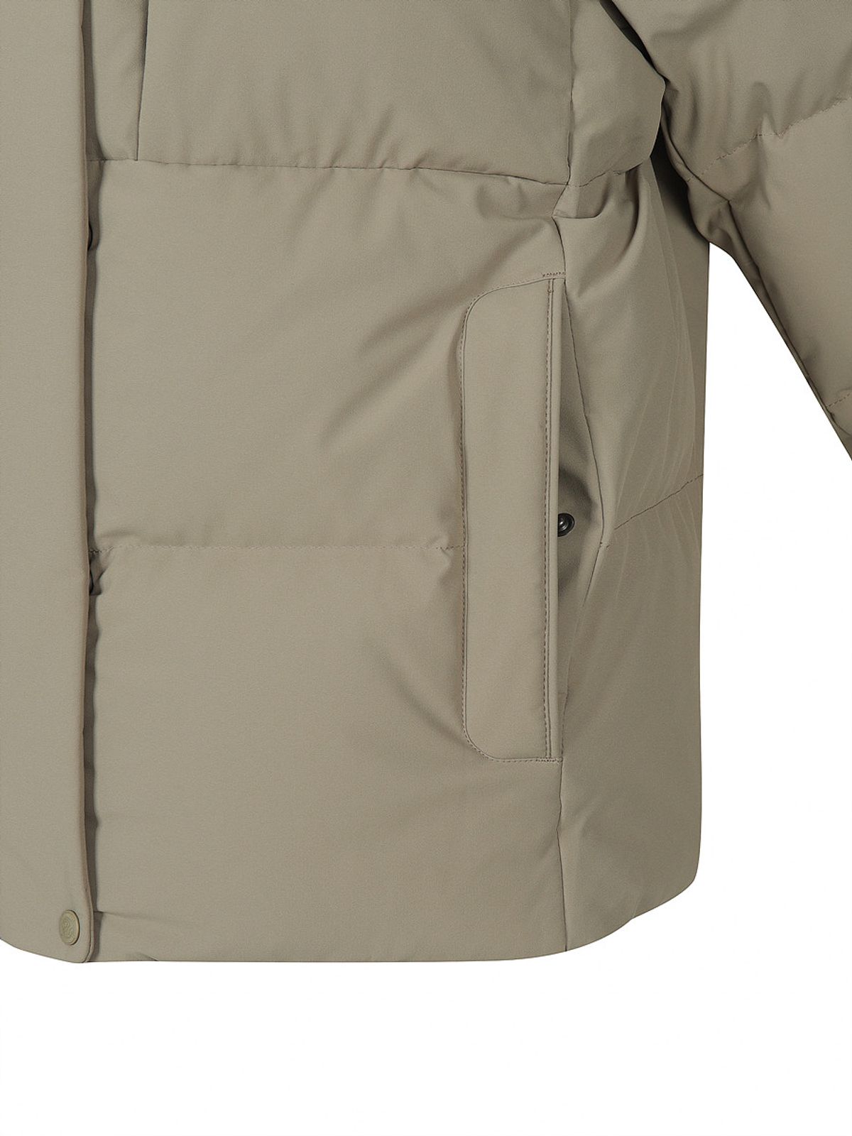 디스커버리 익스페디션(DISCOVERY EXPEDITION) 여성 레스터G 구스다운 숏패딩 (BEIGE)