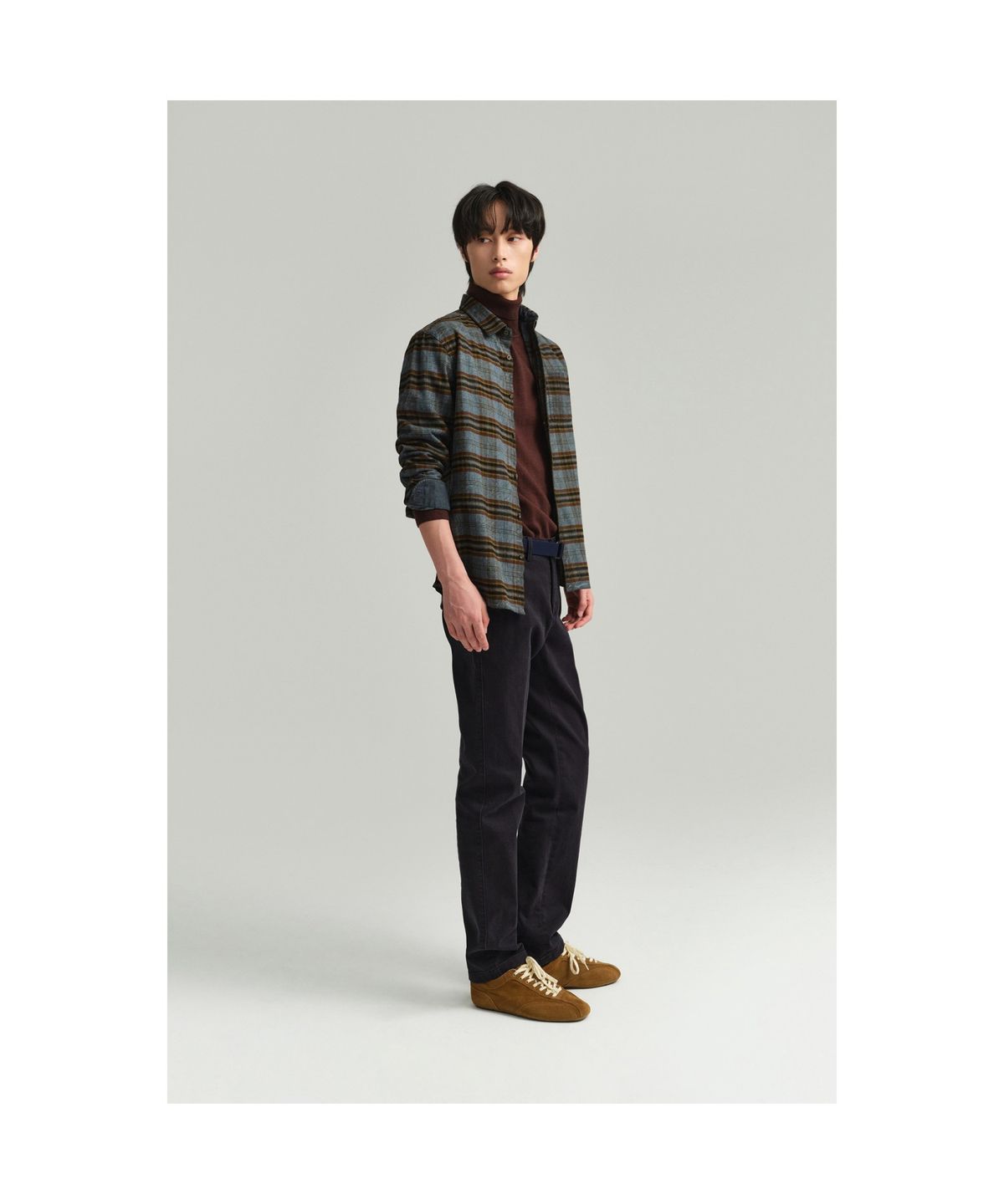 브렌우드(BRENTWOOD) [에센셜스] 컴포치노 기모 팬츠 BRPAW25571NYX