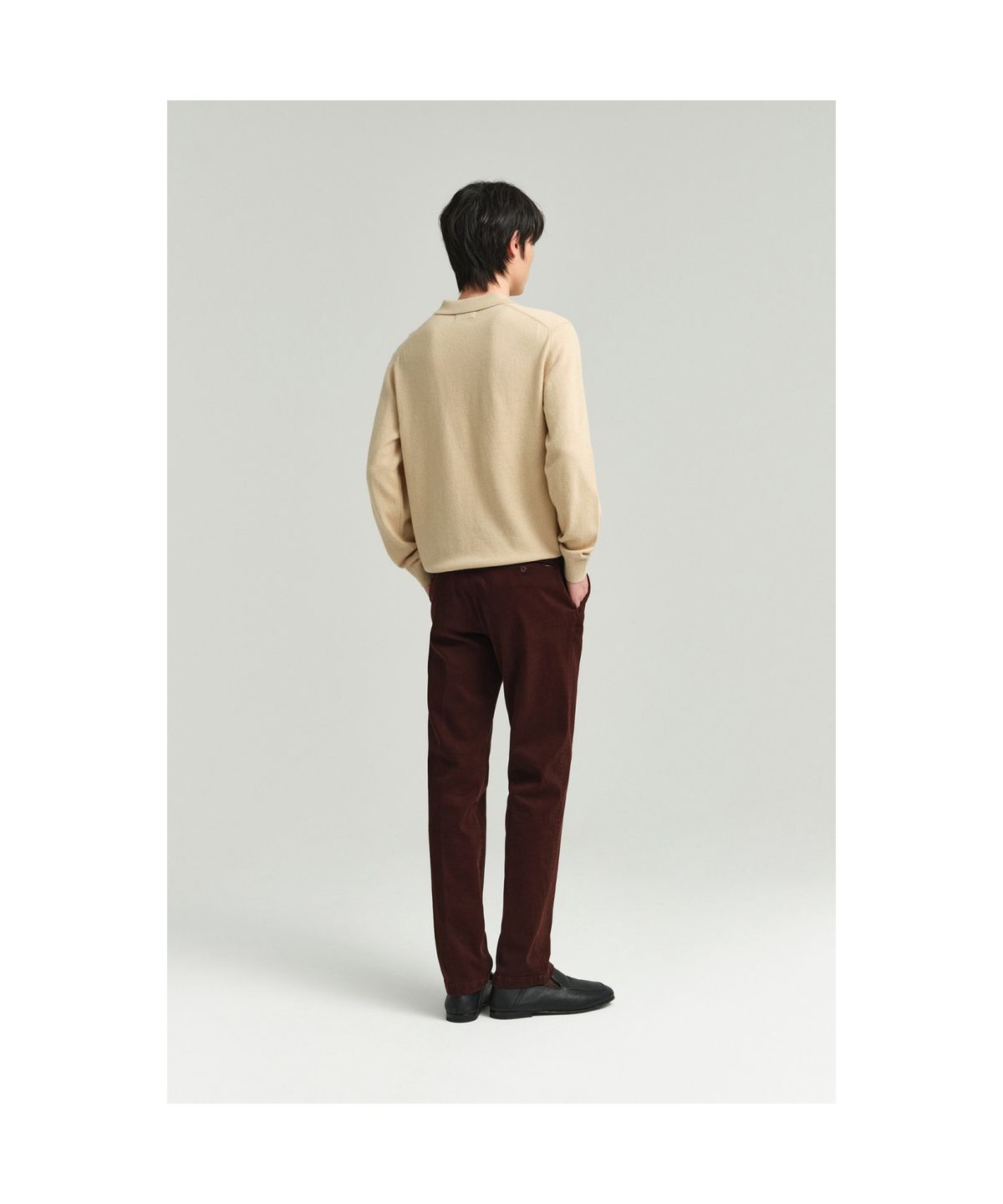 브렌우드(BRENTWOOD) [에센셜스] 컴포치노 기모 팬츠 BRPAW25571WIX