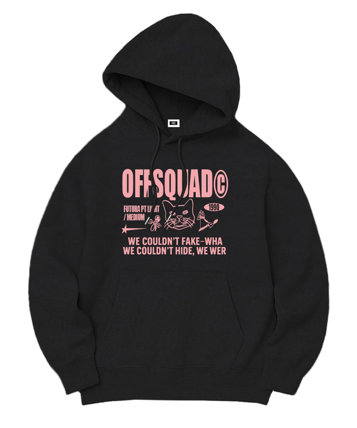 랜덤오프(RANDOMOFF) OFF SQUAD OVER FIT HOODIE (5color)